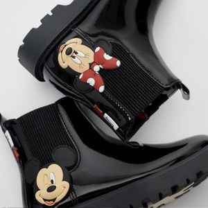 ZARA disney girls mickey Minnie boots